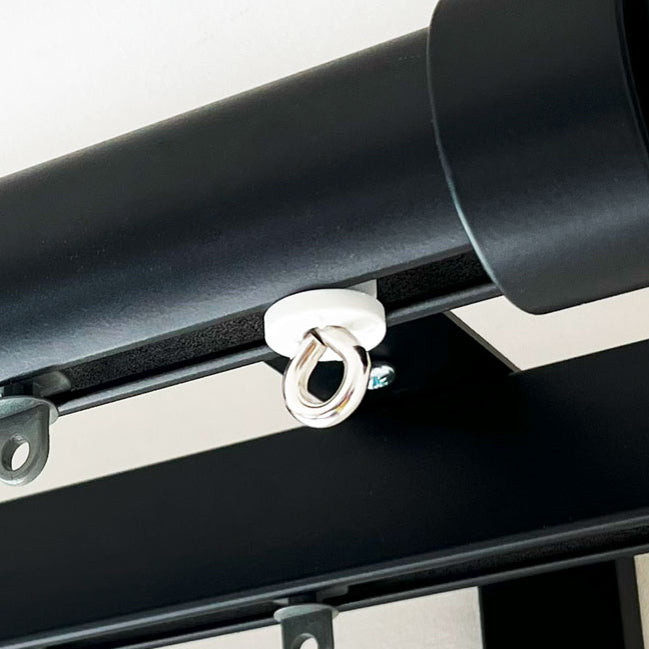 Curtain track end stop