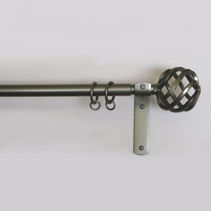 19mm bronze finish basket finial for wrought iron pole