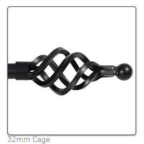 32mm cage finial by cameron fuller