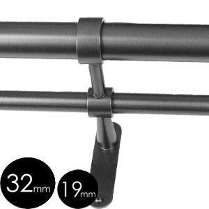32mm 19mm double standard end bracket