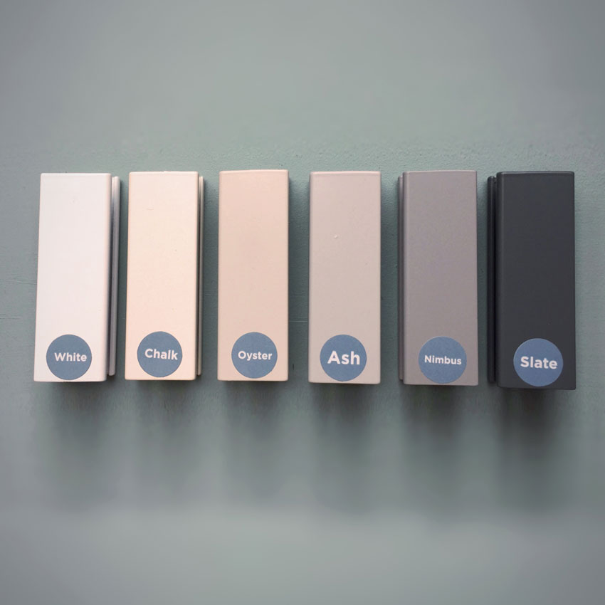 Square30 metal track sample