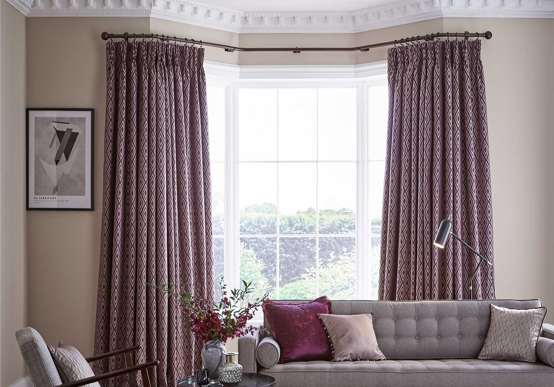 Bay Window Curtain Poles LINEAR bay-window-curtain-poles-linear
